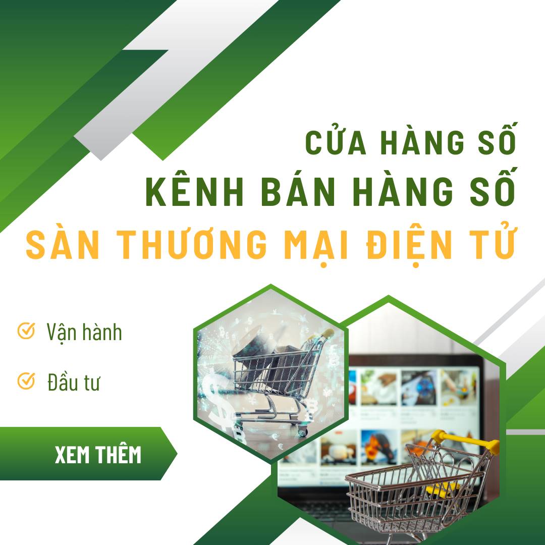 Sàn Thương Mại Điện Tử, Kênh Bán Hàng Số, Cửa Hàng Số