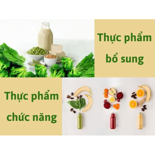 b. Thực phẩm bổ sung & Thực phẩm chức năng