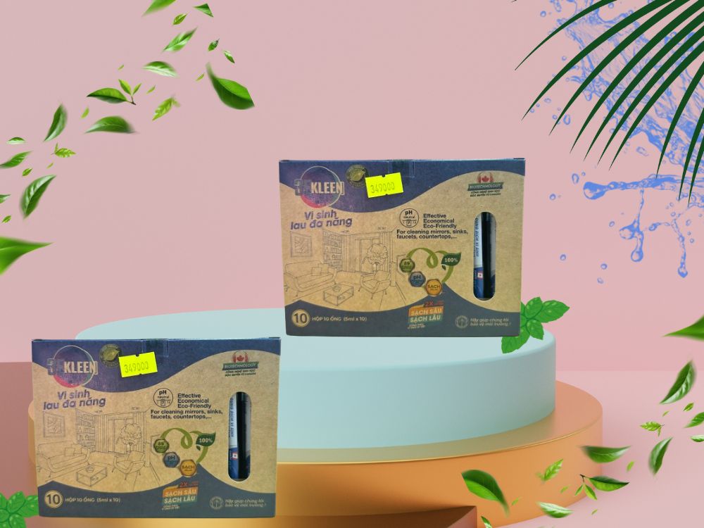 3. Khi cần vệ sinh bề mặt mà không dùng hóa chất tẩy rửa mạnh