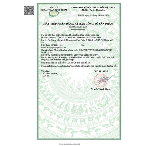 Hoạt huyết dưỡng não đông dược 5