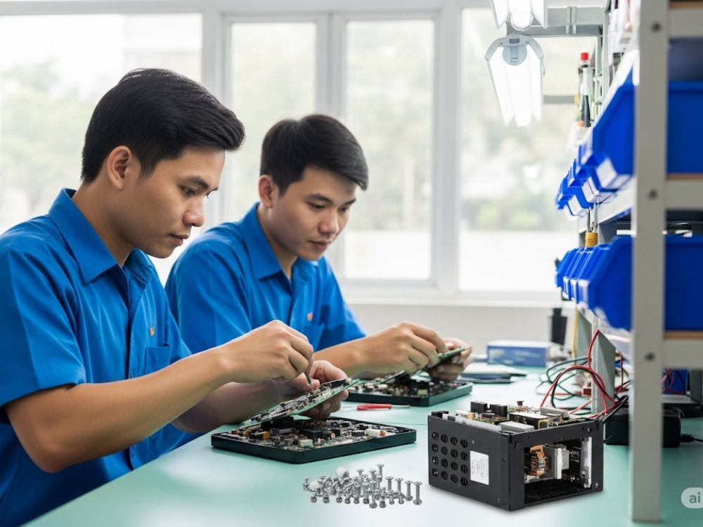 2. Thiết kế để tháo rời và sửa chữa