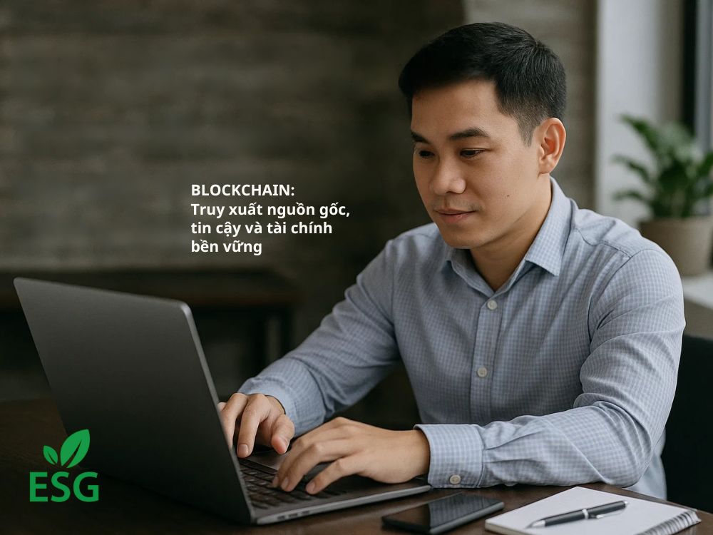 3. Blockchain: Truy xuất nguồn gốc, tin cậy và tài chính bền vững