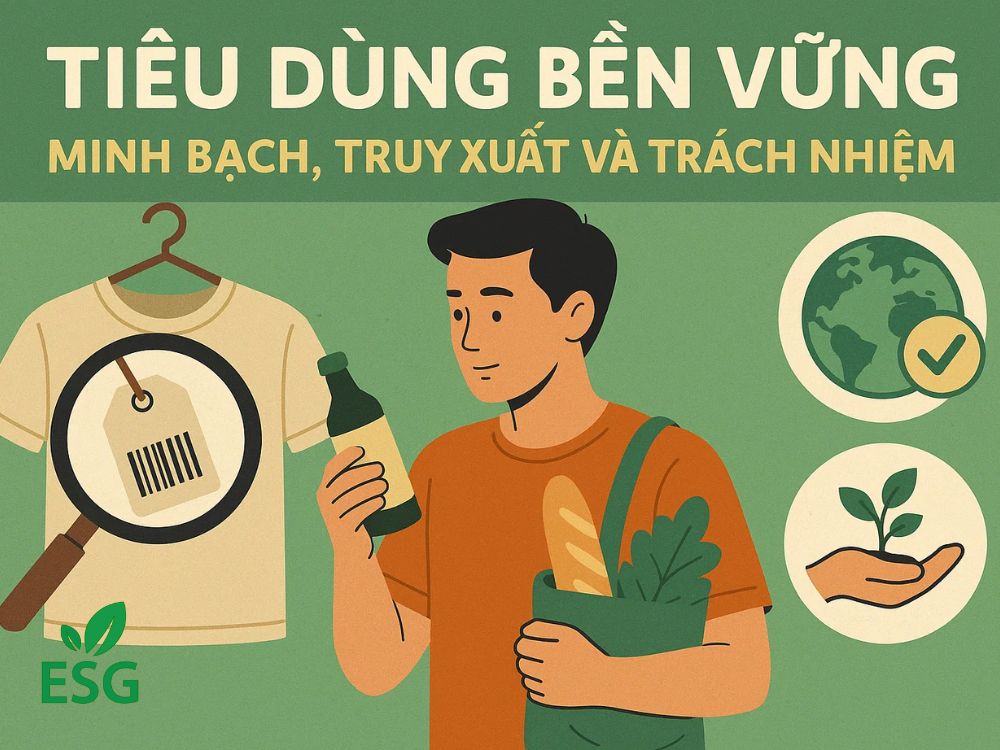 2. Tiêu dùng bền vững: Minh bạch, truy xuất và trách nhiệm