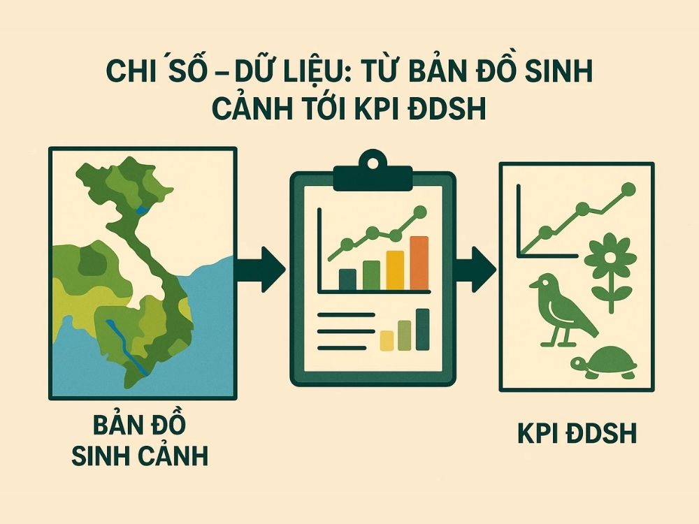 4. Chỉ số – dữ liệu: Từ bản đồ sinh cảnh tới KPI ĐDSH