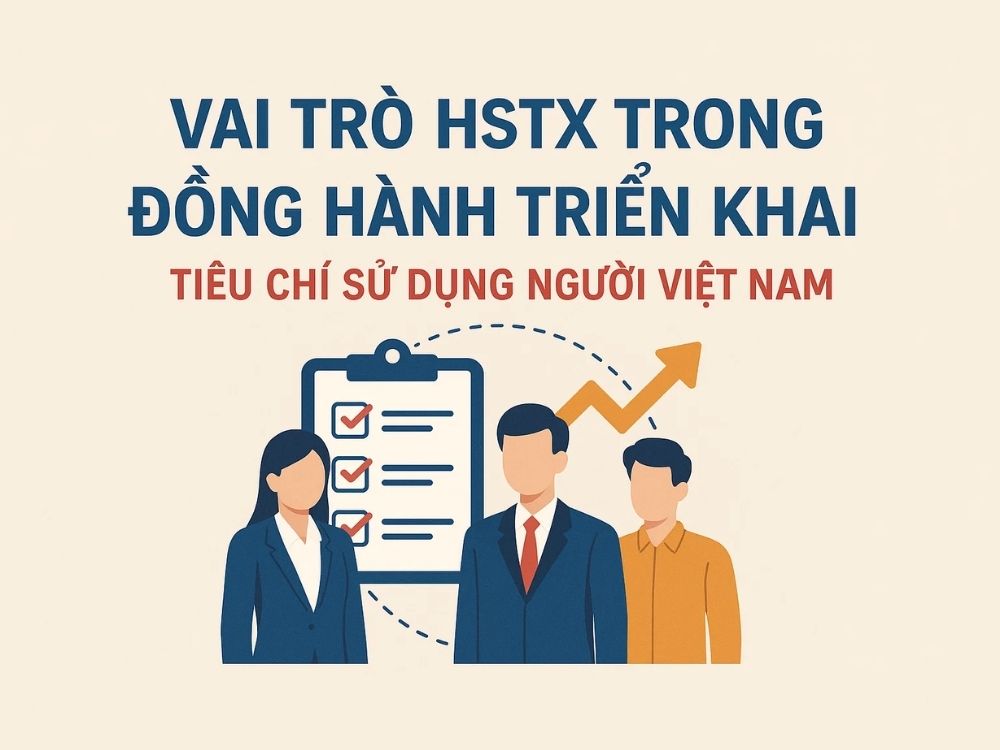 5. Vai trò HSTX trong đồng hành triển khai