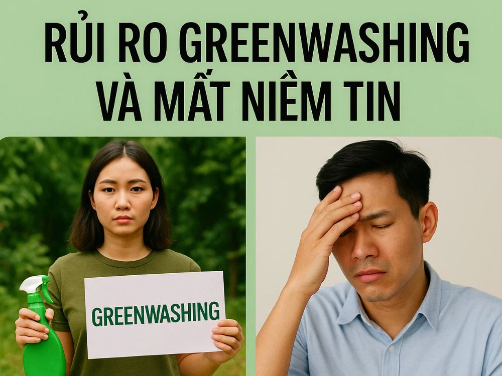2. Rủi ro Greenwashing và mất niềm tin