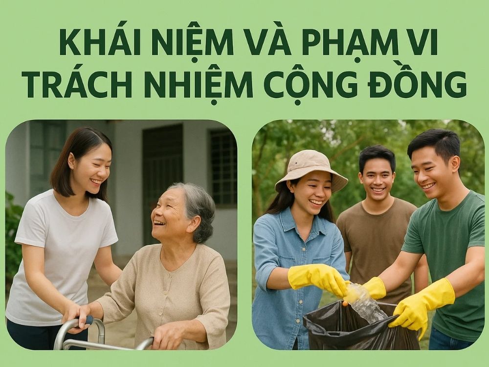 1. Khái niệm và phạm vi trách nhiệm cộng đồng