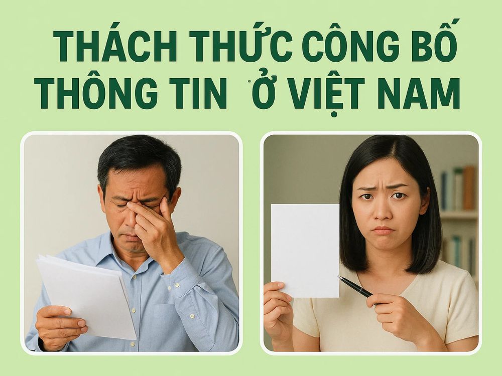 4. Thách thức công bố thông tin ở Việt Nam