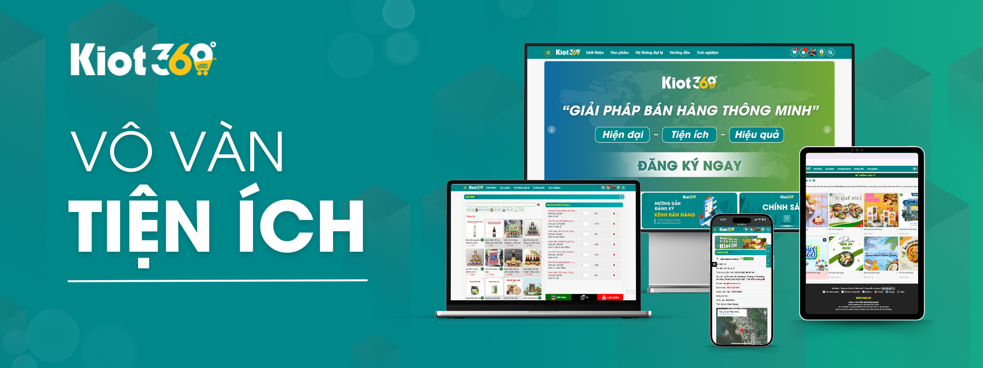 Tiện ích khi đến với kênh bán hàng