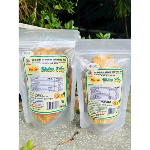 Khóm Sấy Thiện Trung - Túi 100gr