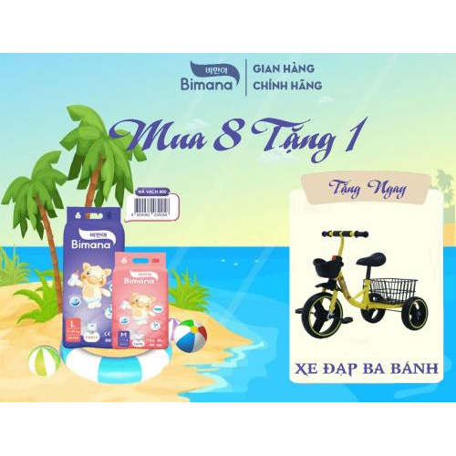 Tã quần Bimana Hàn Quốc size XXXL