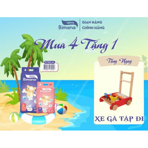 Tã dán Bimana Hàn Quốc size NB (